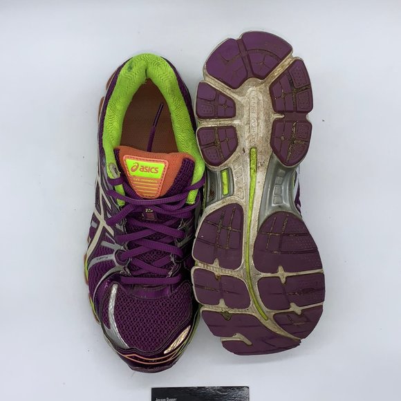 Women's Asics Gel Nimbus 15 Purple - Picture 4 of 7